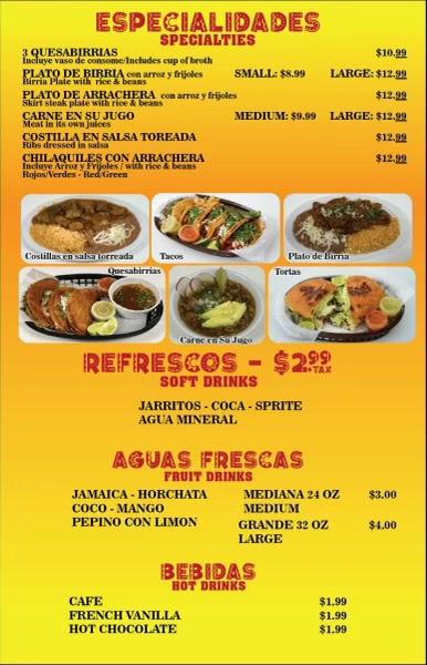 El Alteno Taqueria Menu image 3